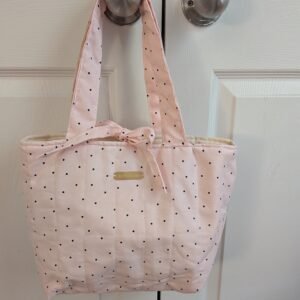 Pink Polka Dot Tote